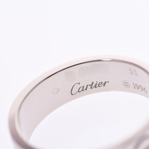 CARTIER カルティエ ラブリング #55 14号 ユニセックス K18WG リング・指輪 Aランク 中古 銀蔵
