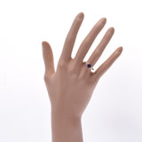 TIFFANY&Co. Tiffany Amethyst 2P Diamond 11.5 Ladies K18YG Ring/Ring A Rank Used Ginzo