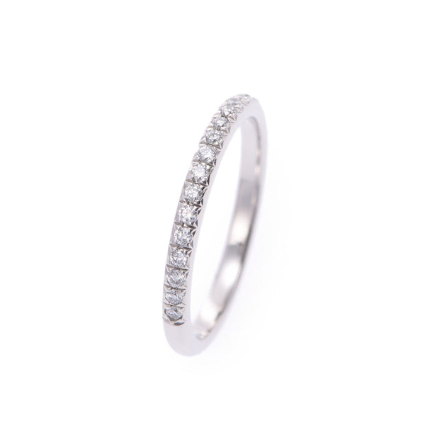 PIAGET Piaget Half Eternity Ring #47 7 Ladies PT950/Diamond Ring/Ring A Rank Used Ginzo