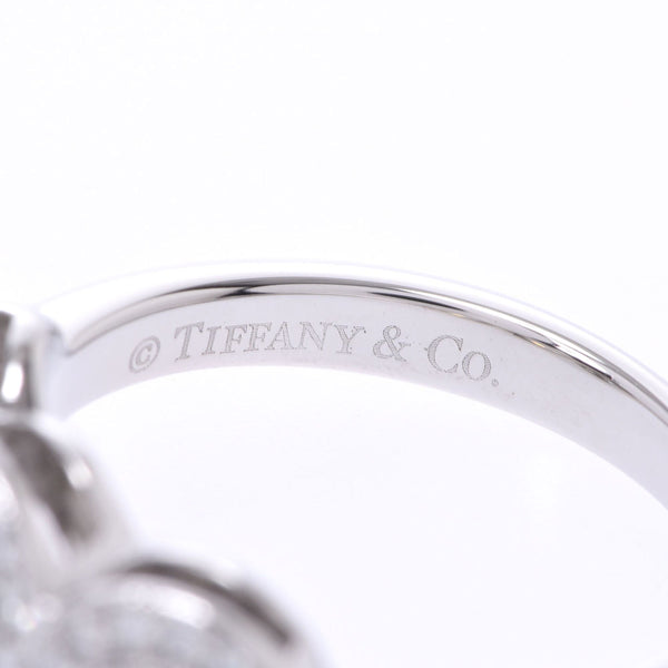 TIFFANY＆Co。Tiffany Circlet戒指钻石＃5 No.5女士PT950戒指/戒指A级二手Ginzo