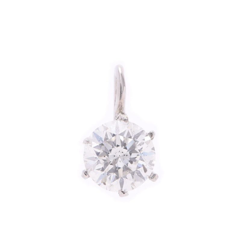 One other diamond 1.085ct G-SI2-GD diamond Lady's Pt900 platinum pendant top A ranks used silver storehouse