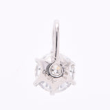 One other diamond 1.085ct G-SI2-GD diamond Lady's Pt900 platinum pendant top A ranks used silver storehouse