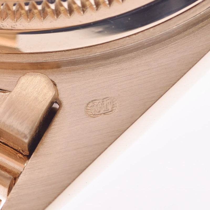 ROLEX ロレックス デイデイト 日本ロレックスOH済 18038 メンズ YG 腕時計 自動巻き ネイビープリントコンピューター文字盤 Aランク 中古 銀蔵