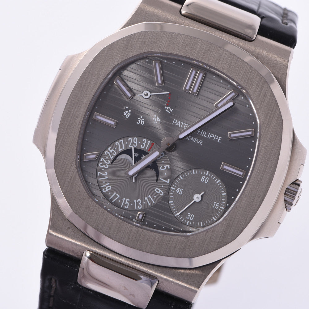 パテックフィリップノーチラスメンズ watch 5712G-001 PATEK PHILIPPE is used – 銀蔵オンライン