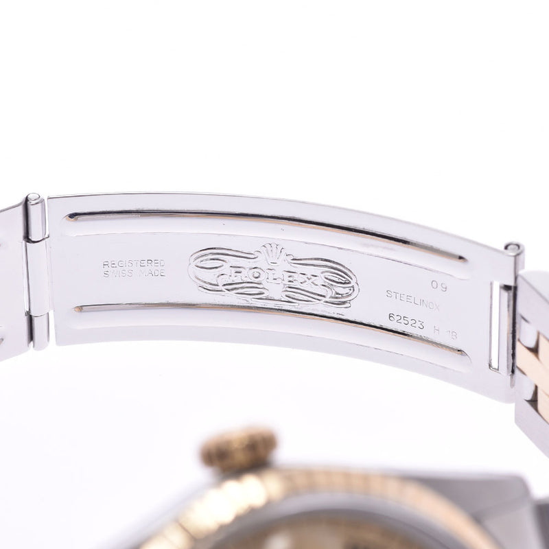ROLEX ロレックス デイトジャスト バックリーダイヤル 16013 メンズ YG/SS 腕時計 自動巻き シャンパン文字盤 ABランク 中古 銀蔵