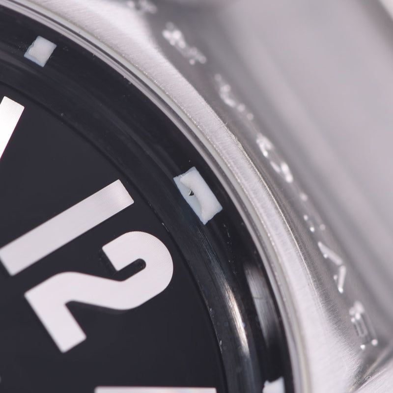 BVLGARI ブルガリ エルゴン EG40SS メンズ SS 腕時計 自動巻き 黒文字盤 Aランク 中古 銀蔵