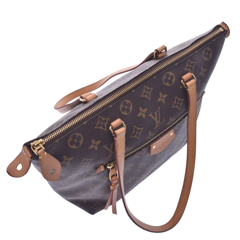 LOUIS VUITTON ルイヴィトン モノグラム イエナPM ブラウン M42268 レディース ハンドバッグ Bランク 中古 銀蔵