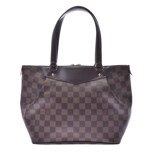 LOUIS VUITTON ルイヴィトン ダミエ ウェストミンスターPM ブラウン N41102 レディース ハンドバッグ Bランク 中古 銀蔵