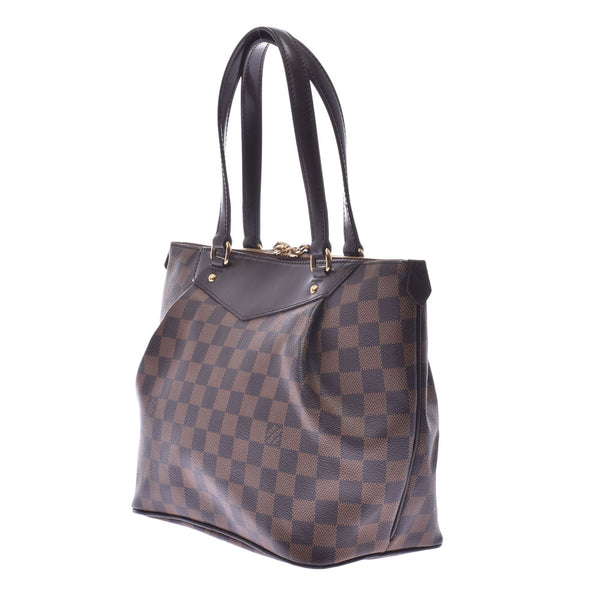 LOUIS VUITTON ルイヴィトン ダミエ ウェストミンスターPM ブラウン N41102 レディース ハンドバッグ Bランク 中古 銀蔵