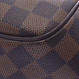 LOUIS VUITTON Louis Vuitton Damier Belem MM Brown N51174 Ladies Handbag AB Rank Used Ginzo