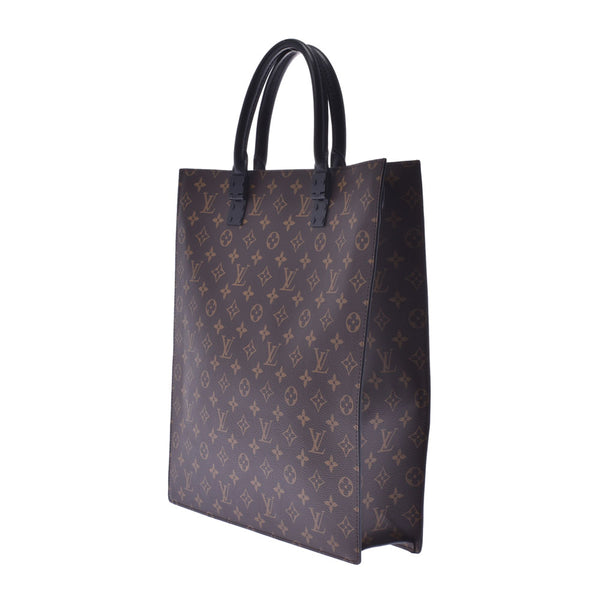 LOUIS VUITTON ルイヴィトン モノグラム サック プラ ヴァージル アブロー チェーン付 ブラウン M44475 メンズ トートバッグ Aランク 中古 銀蔵