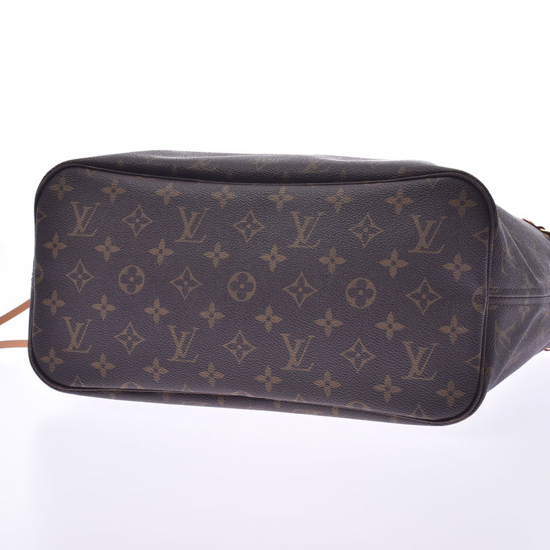 LOUIS VUITTON Louis Vuitton Monogram Neverfull MM Brown M40995 Unisex Tote Bag A Rank Used Ginzo