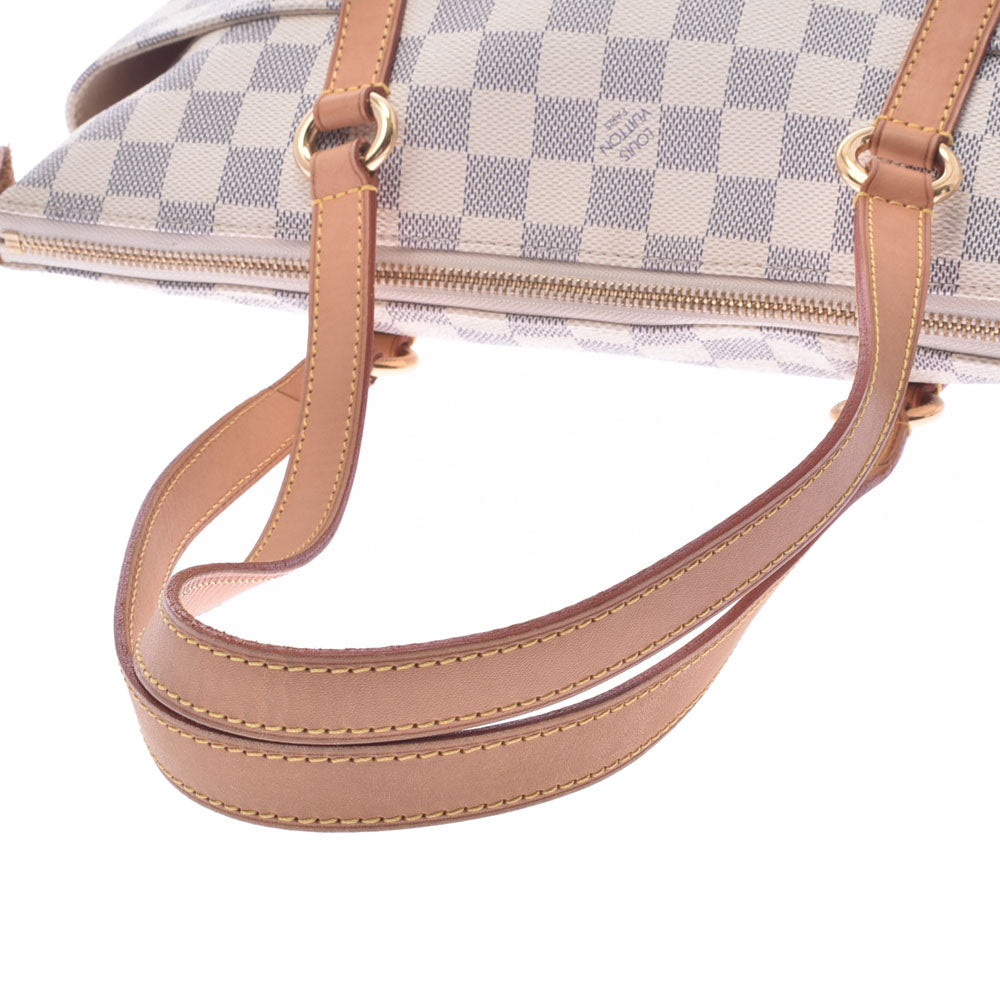 LOUIS VUITTON ルイヴィトン ダミエ アズール トータリーPM 白 N51261 ユニセックス トートバッグ Bランク 中古 -  限定の値下げ中。新品