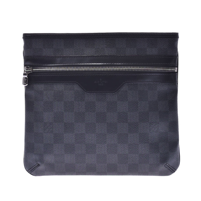 LOUIS VUITTON Louis Vuitton Damier Graffiti Thomas Black/Gray N58028 Men's Shoulder Bag B Rank Used Ginzo