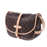 LOUIS VUITTON ルイヴィトン モノグラム ソミュールMM ブラウン M40710 ユニセックス ショルダーバッグ 新同 中古 銀蔵