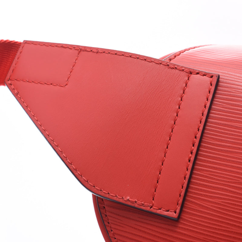 LOUIS VUITTON Louis Vuitton Epi Bum Bag Supreme Collaboration Red M53418 Men's Epi Leather Body Bag Shindo Used Ginzo
