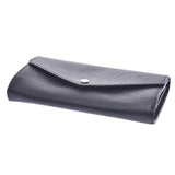 LOUIS VUITTON Louis Vuitton Epi Portofeuille Sara Black M60582 Unisex Epi Leather Long Wallet A Rank Used Ginzo