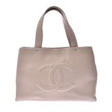 CHANEL Shanel CC. Mark Beige, Unissex, Cavyskin, Tot, AB, AB, Class Used.