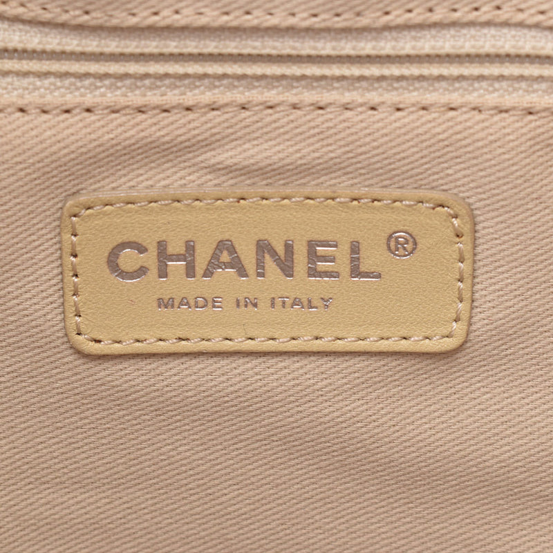 CHANEL Shanel CC. Mark Beige, Unissex, Cavyskin, Tot, AB, AB, Class Used.