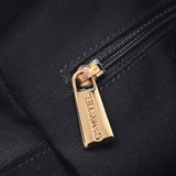 CHANGEEL Chanel, shoulder bag, black gold, gold, gold, gold, silver, handbag, handbag, A-rank used silver, handbag.