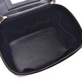 CHANEL Chanel Vanity 2WAY Bag Black Gold Hardware Ladies Caviar Skin Handbag AB Rank Used Ginzo