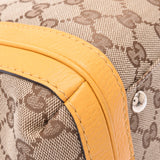 GUCCI Gucci GG canvas Bella bangle 2WAY bag beige/yellow 282300 Womens canvas / calf handbags a rank used silver