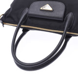 PRADA Prada Black Gold Fittings 1BA106 Women's Nylon/Saffiano 2WAY Bag A Rank Used Ginzo