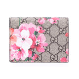 GUCCI Gucci GG Split Flower Beige: 410088 Ladies PVC Cardcase Unused Ginzo