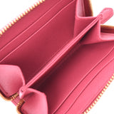 普拉达（prada）普拉达（prada）圆形扣零钱包牡丹粉色女士Saffiano未使用Ginzo