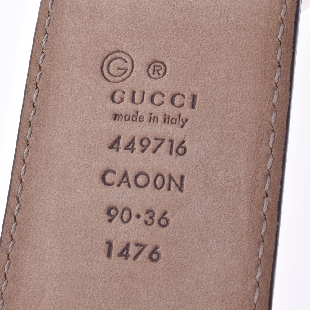 グッチ90cm 茶 メンズ ベルト 449716 GUCCI – 銀蔵オンライン