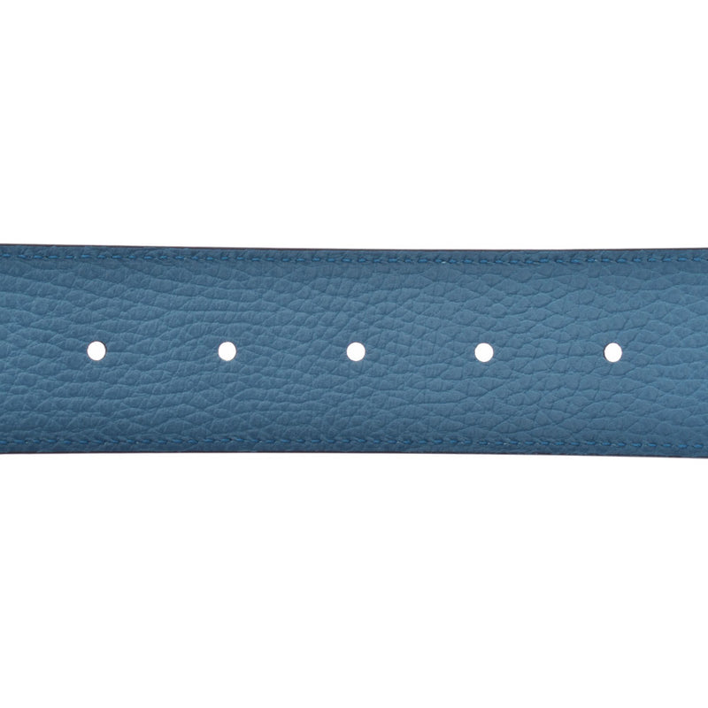 Gucci reversible 9cm Black / Blue 450000 men's leather belt