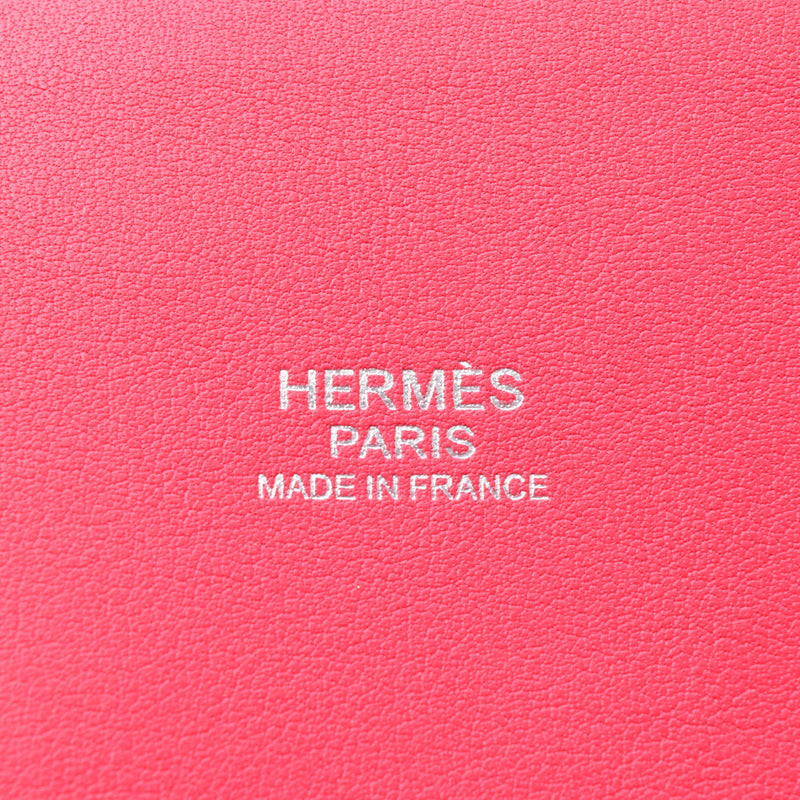 HERMES Hermes Bored 27 2WAY Bag Rose Xtreme Silver Hardware C Engraved (Around 2018) Ladies Swift Handbag A Rank Used Ginzo