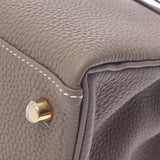 HERMES Hermes Kelly 28 Inner stitch 2WAY bag Etup Gold metal fitting D engraved (around 2019) Ladies Togo handbag New Ginzo