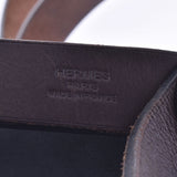 HERMES Hermes Hermes Herm2WAY, 2WAY bag-N, around 2010, unsex canvas/Reza tote bag, B-rank second-hand silver storehouse