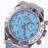 ROLEX ロレックス デイトナ ビーチ 116519 メンズ SS/リザード 腕時計 自動巻き ターコイズ文字盤 ABランク 中古 銀蔵