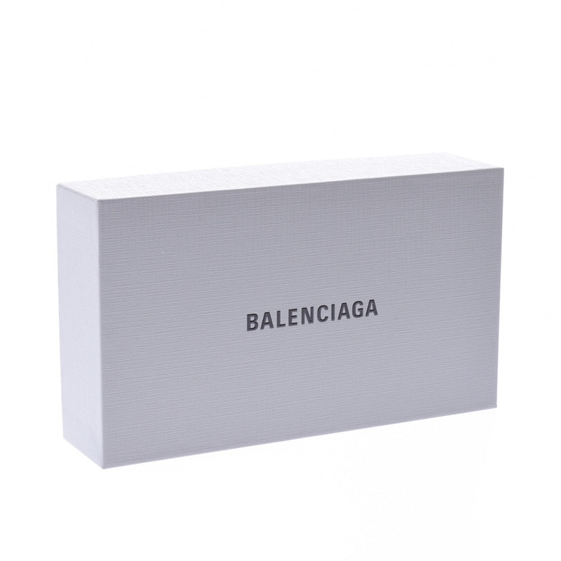 BALENCIAGA Balenciaga Round zipper wallet Black 601390 Unisex calf wallet Unused Ginzo