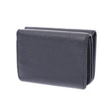 BALENCIAGA Everyday Mini Wallet Compact Wallet Black 593813 Unisex Calf Tri-fold Wallet Unused Ginzo