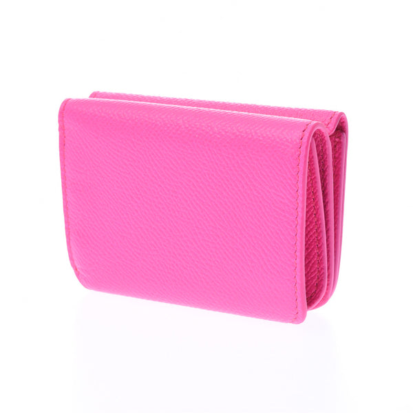 Balenciaga brand Mini Wallet compact Wallet Pink 593813