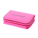 Balenciaga brand Mini Wallet compact Wallet Pink 593813