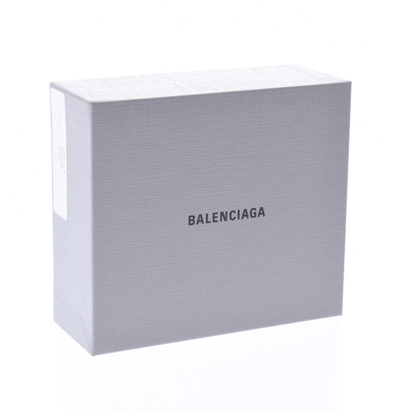 BALENCIAGA Paper mini wallet Compact wallet Black 391446 Unisex calf Tri-fold wallet Unused Ginzo