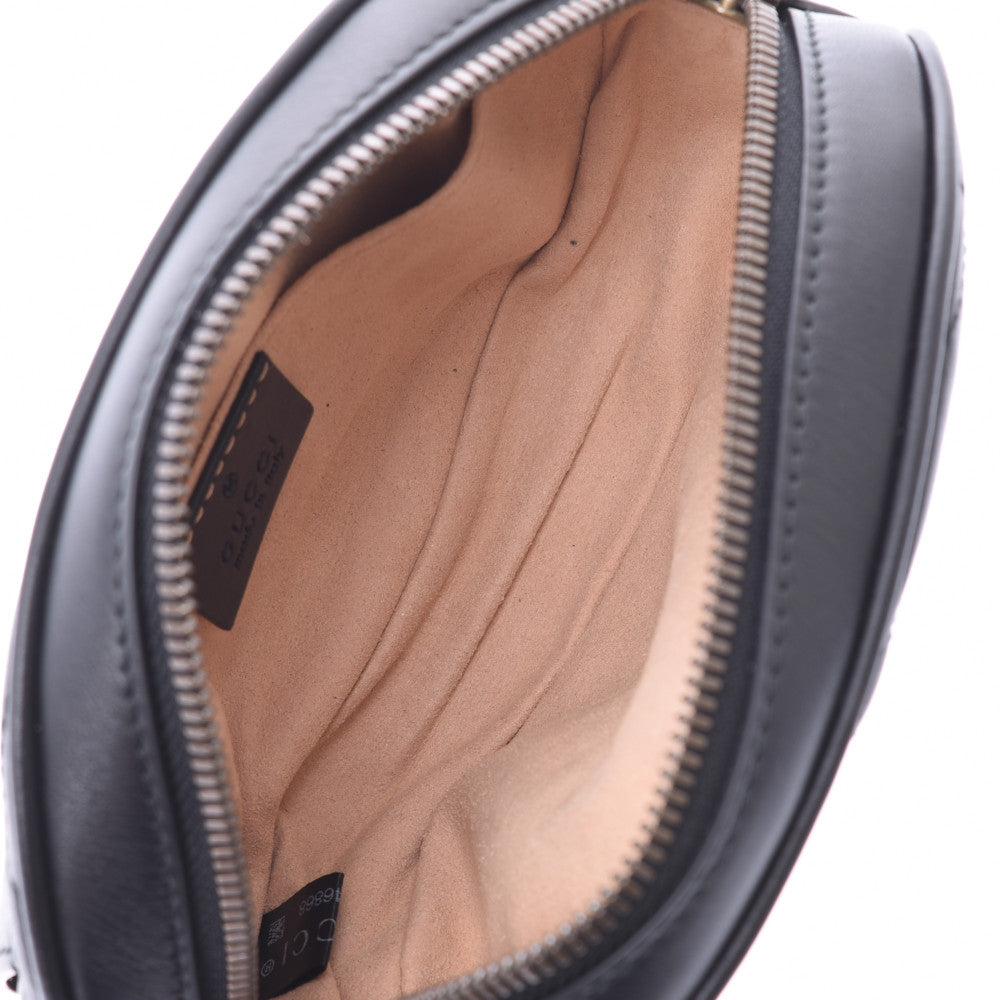 正規品　GUCCI マーモント ブラック ウエスト　ボディバッグ 正規品 GUCCI マーモント ブラック ウエスト ボディバッグ