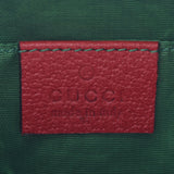 GUCCI Gucci Ophidia化妆包Beige x Red 548393女士GG Supreme帆布手袋未使用Ginzo