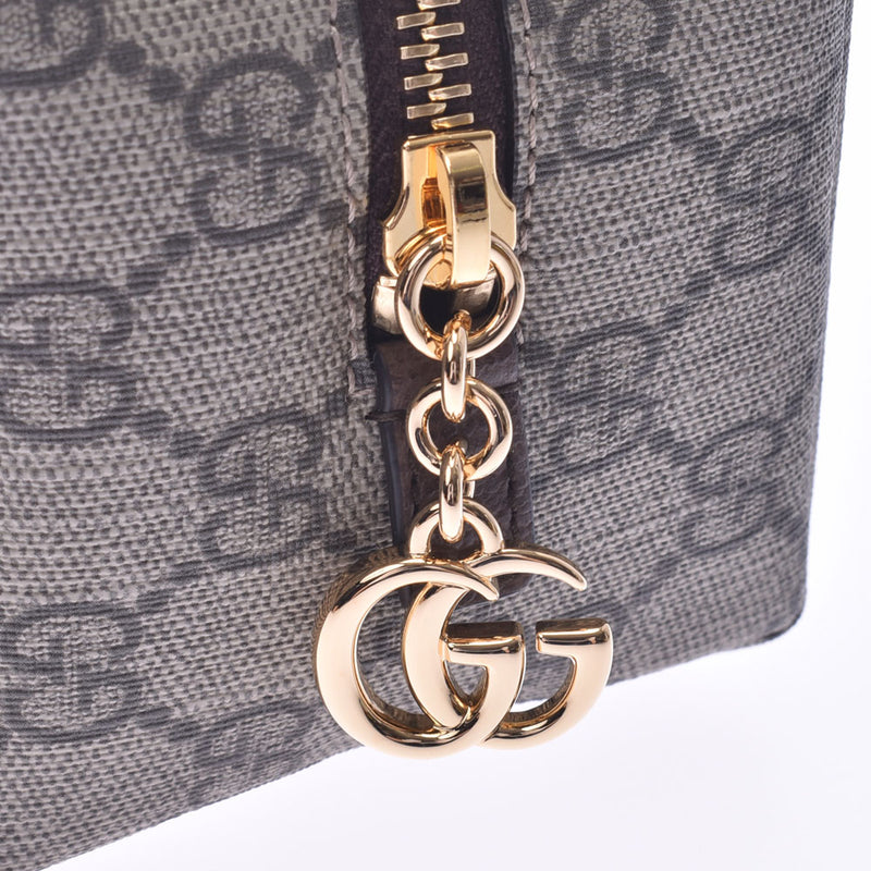 GUCCI Gucci Ophidia化妆袋米色/棕色548393女士GG Supreme帆布袋未使用Ginzo