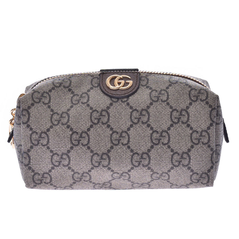 GUCCI Gucci Ophidia Cosmetic Pouch Beige/Brown 548394 Ladies GG Supreme Canvas Pouch Unused Ginzo