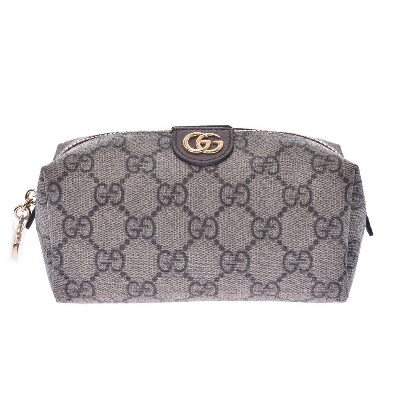 GUCCI Gucci Ophidia Cosmetic Pouch Beige/Brown 548394 Ladies GG Supreme Canvas Pouch Unused Ginzo