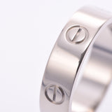 CARTIER love ring #61 No. 20.5 unisex K18WG ring/ring A rank used Ginzo