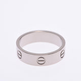 CARTIER love ring #61 No. 20.5 unisex K18WG ring/ring A rank used Ginzo