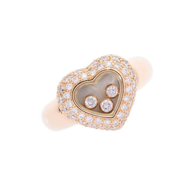 Chopard ショパール ハッピーダイヤモンド 14.5号 レディース YG/ダイヤ リング・指輪 Aランク 中古 銀蔵