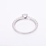 LAZARE Lazare Diamond 0.46ct F-SI1 0.39ct No. 10 Ladies Pt950 Platinum Ring/Ring A Rank Used Ginzo