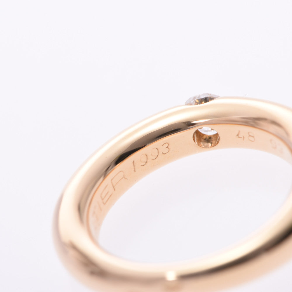 カルティエエリプスリング ダイヤ0.25ct #48 レディース リング